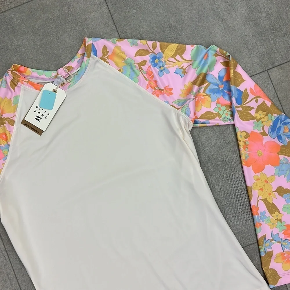 🔆BILLABONG🔆 PICK ME UP LONG SLEEVE RAS GUARD SUN SHIRT - Picture 5 of 12